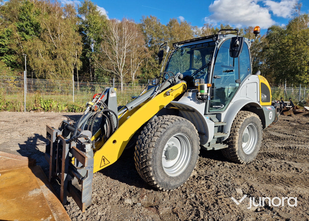 Hjullastare + Vikplog - Kramer 8115, Holms PVL240C