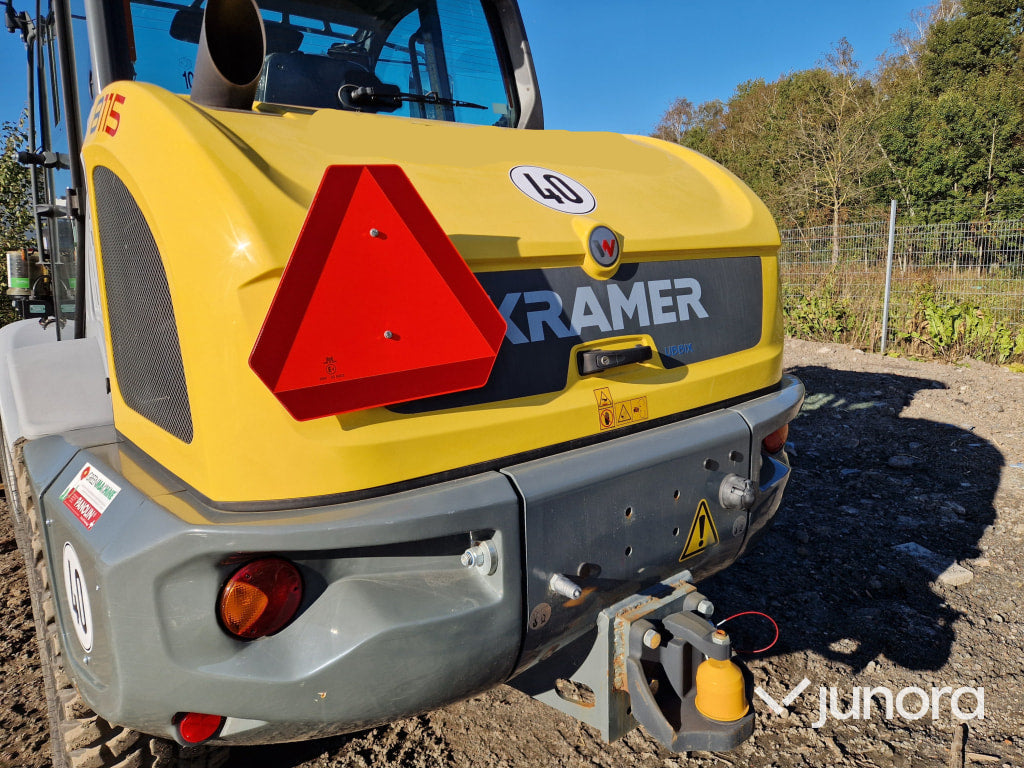 Hjullastare + Vikplog - Kramer 8115, Holms PVL240C