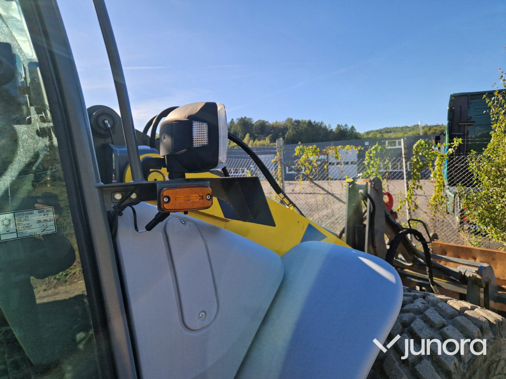 Hjullastare + Vikplog - Kramer 8115, Holms PVL240C