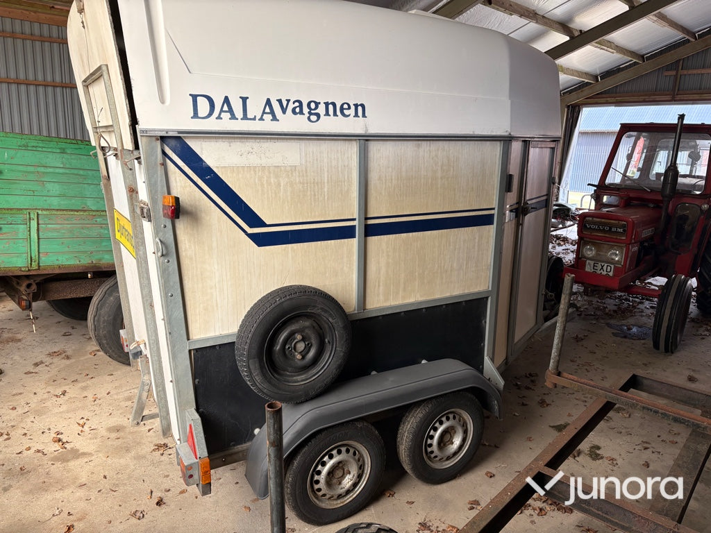 Hästtransport - Dalavagnen, Boggie, Bromsad