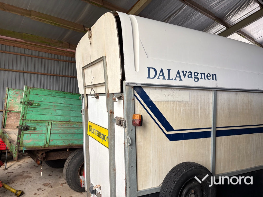 Hästtransport - Dalavagnen, Boggie, Bromsad