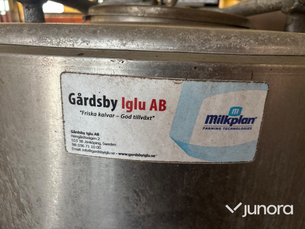 Mjölkkyltank - Milkplan, MPV100, 100L