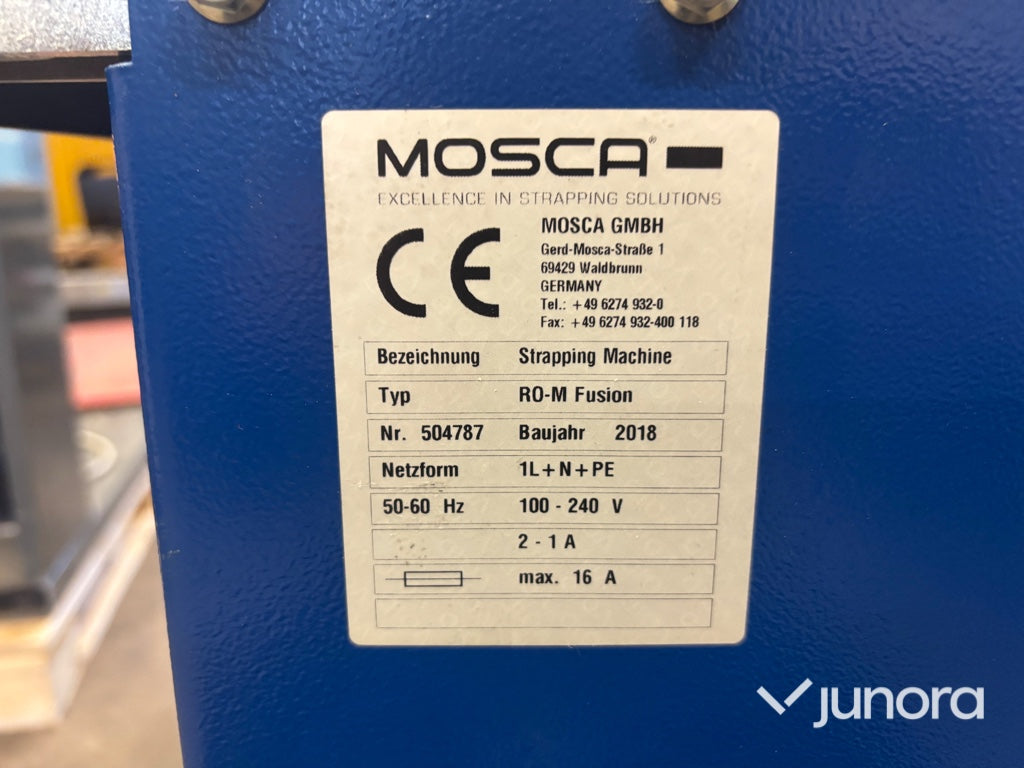 Plastbandningsmaskin - Mosca, RO-M Fusion