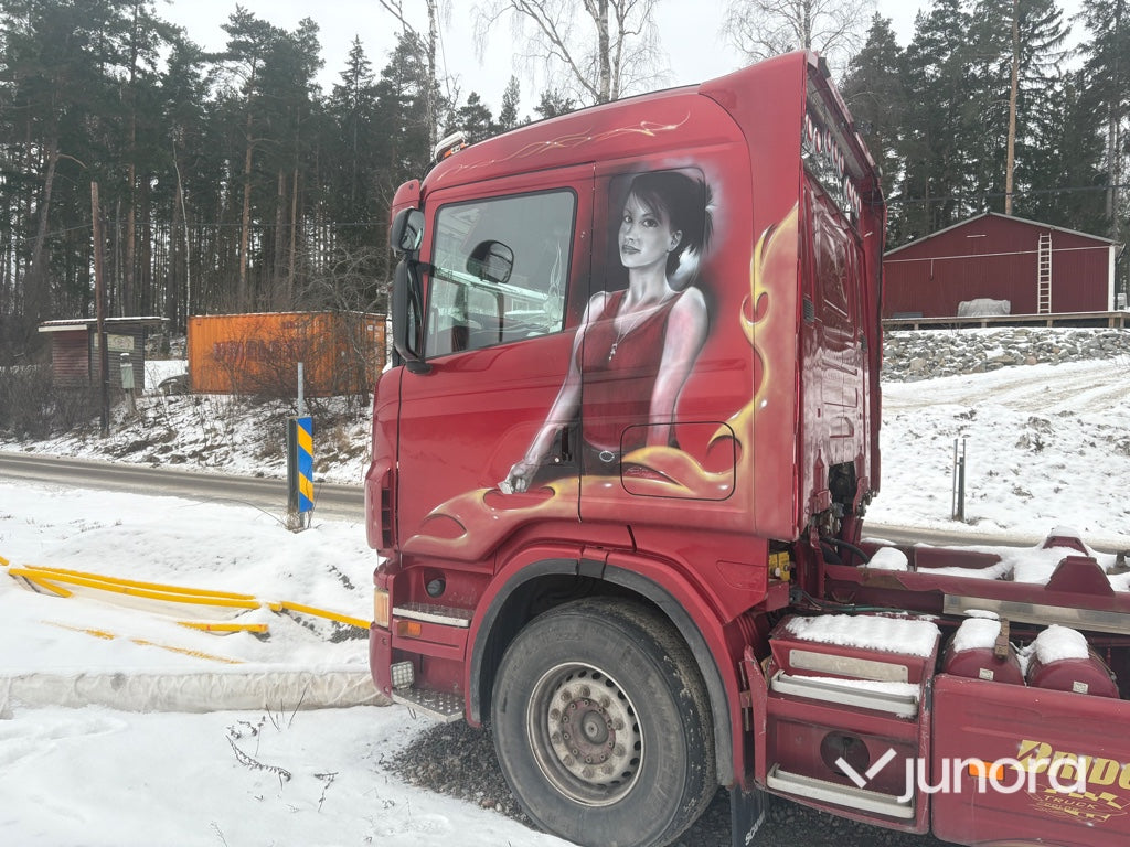 Lastbil / Lastväxlare - Scania, R 470 LB8X4*4FHA