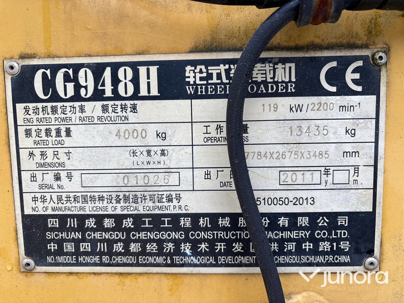 Hjullastare - Abelco ZL480