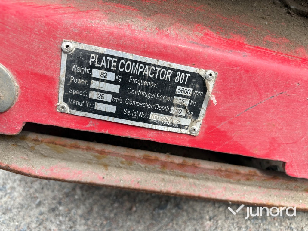 Markvibrator - Plate Compactor, 80T