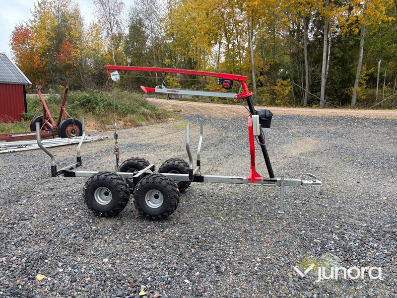 ATV-kärra timmerkärra ultratec