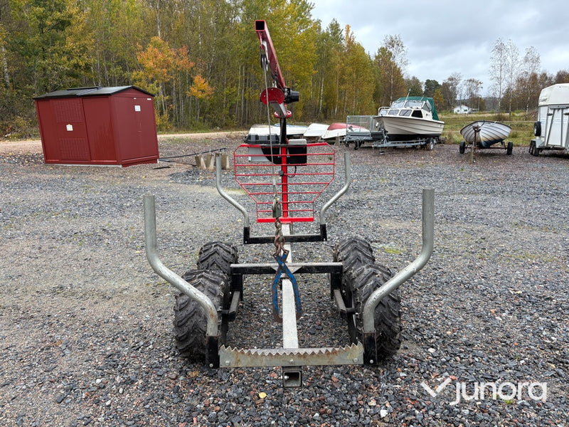 ATV-kärra timmerkärra ultratec