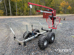 ATV-kärra timmerkärra ultratec
