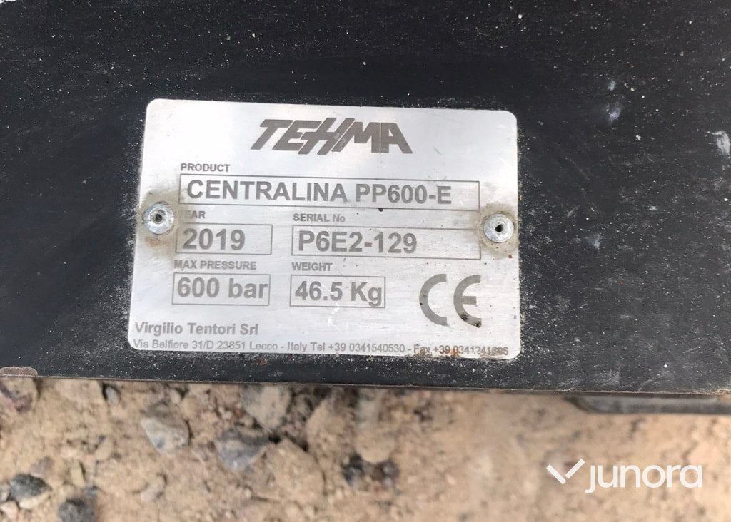 Bergspräckare + Tehma aggregat - Hydraulisk, SP 400