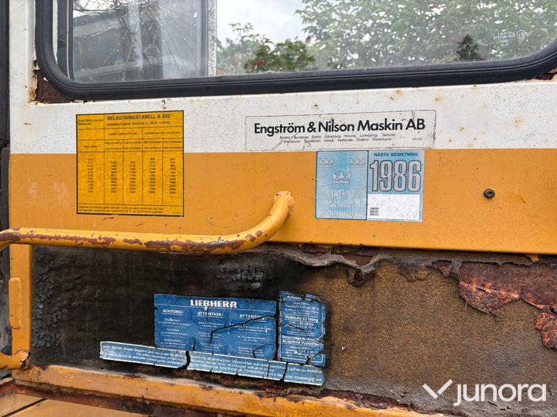 Hjulgrävare Liebherr 902