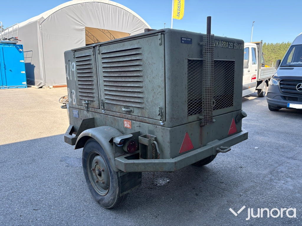 Elverk / Elkärra - Kalmar Mekaniska, 2B 15kVA