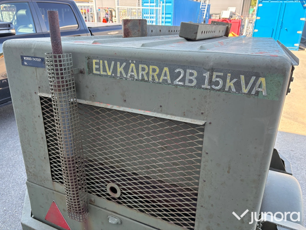 Elverk / Elkärra - Kalmar Mekaniska, 2B 15kVA