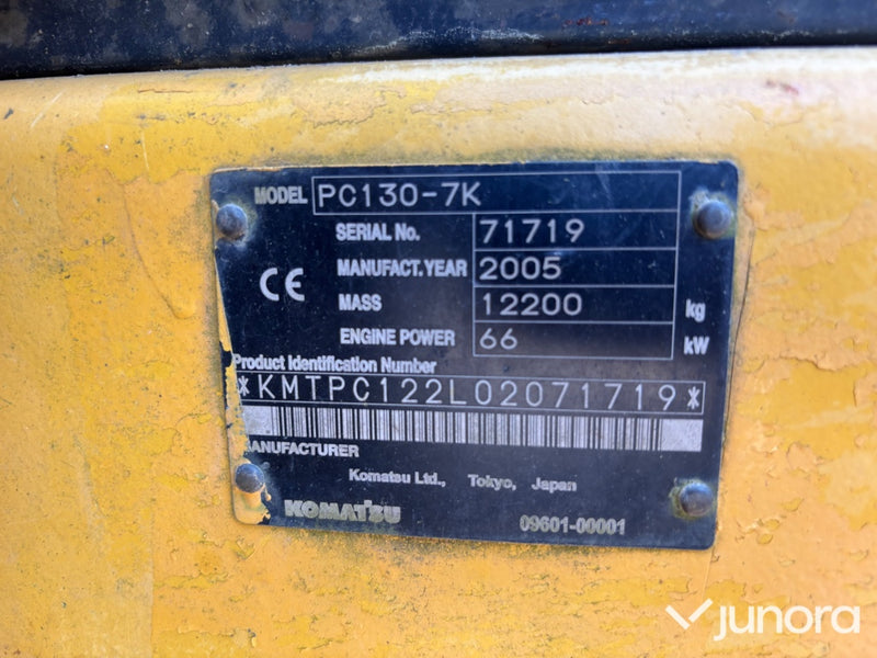 Grävmaskin Komatsu PC130