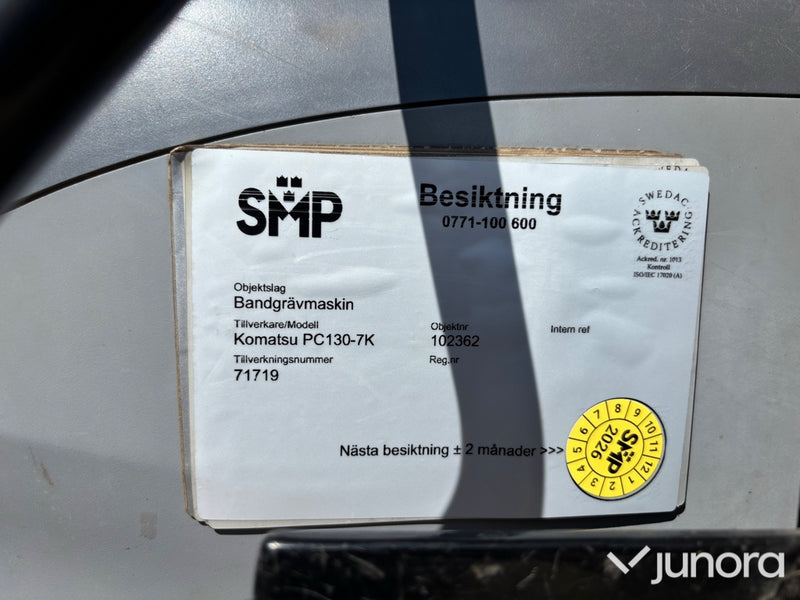 Grävmaskin Komatsu PC130