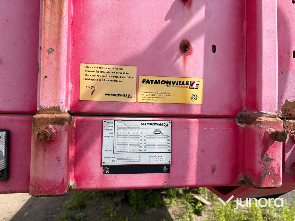 Vintrailer - Faymonville, SPZ-5AAAX