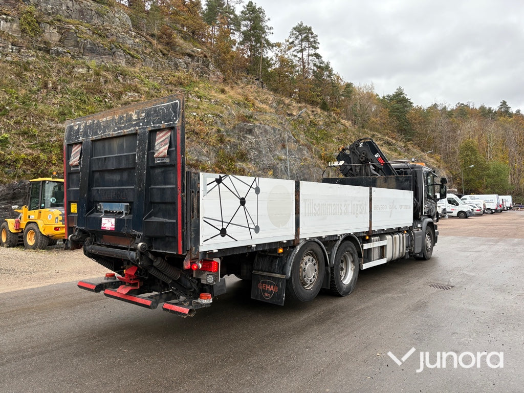 Kranbil - Scania P410 med Hiab 138