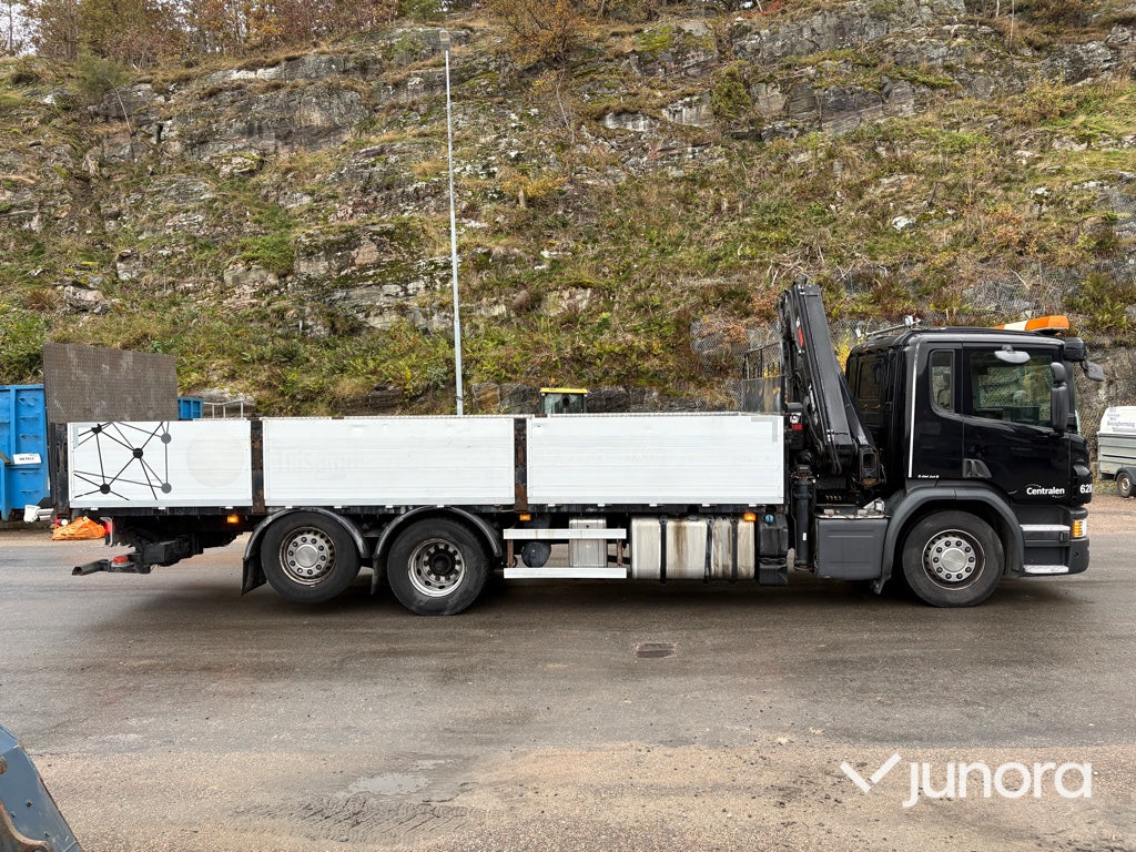 Kranbil - Scania P410 med Hiab 138
