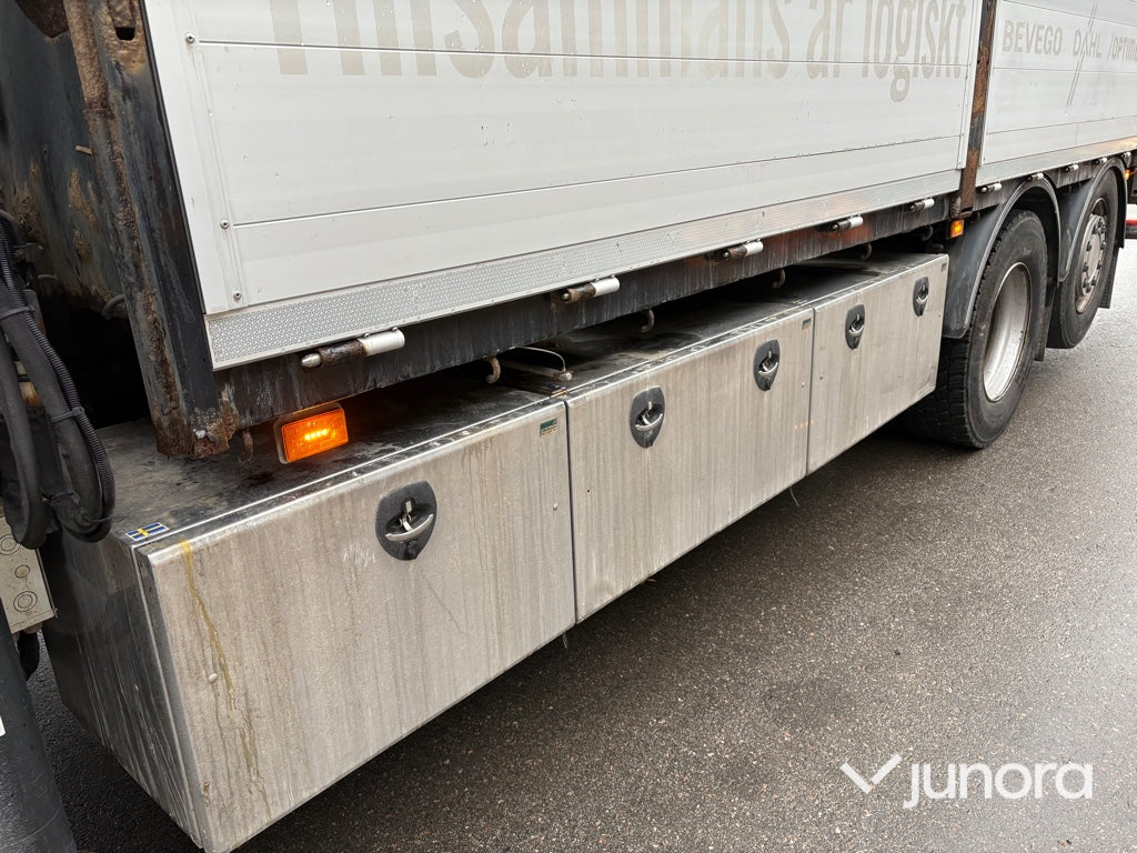 Kranbil - Scania P410 med Hiab 138