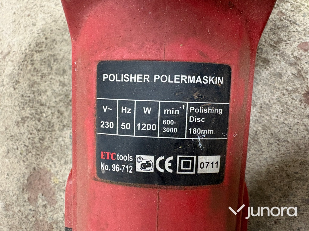Poleringsmaskin