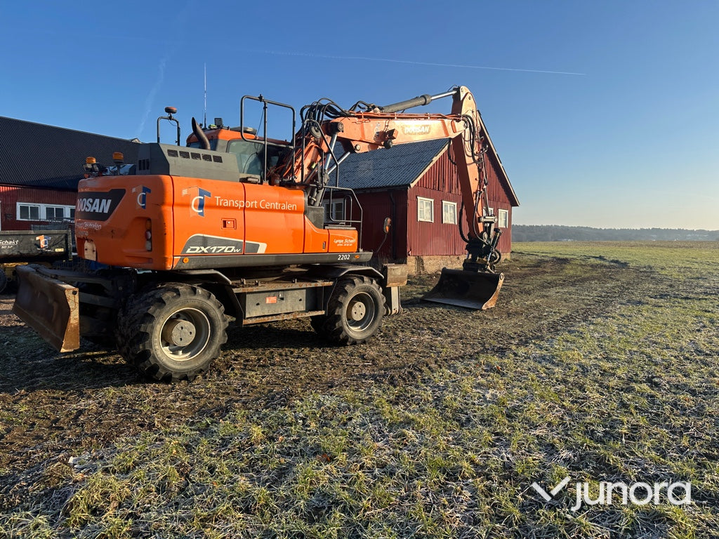 Hjulgrävare - Doosan, DX 170 W