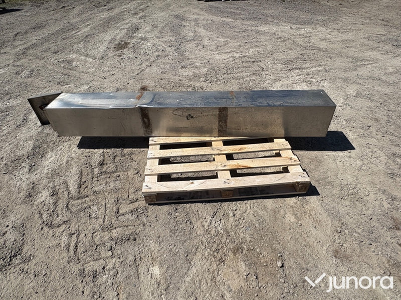 Rostfritt skåp lastbil