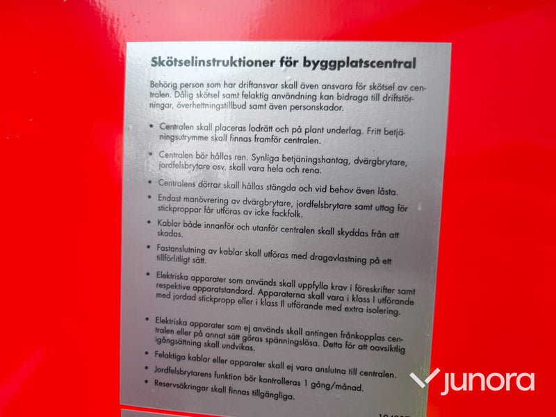 Elcentral, 4 st – Garo GPI500/8 mini