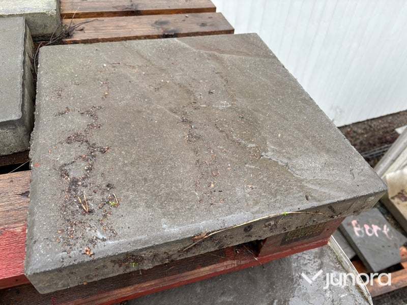 Betongplattor - Cambridge, Begagnat