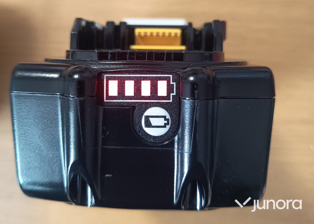 4 st Makita 18V 6.0Ah batterier (BL1860)