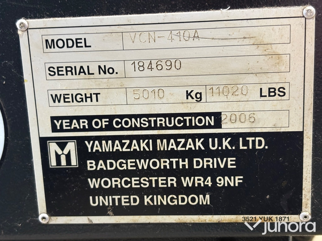 Mazak VCN 410A -2006
