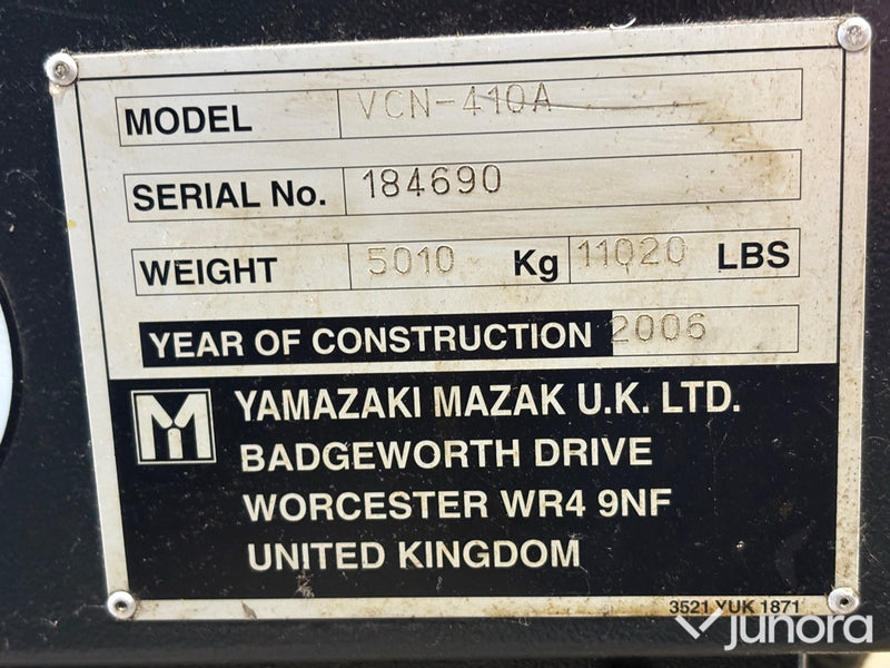 Mazak VCN 410A -2006