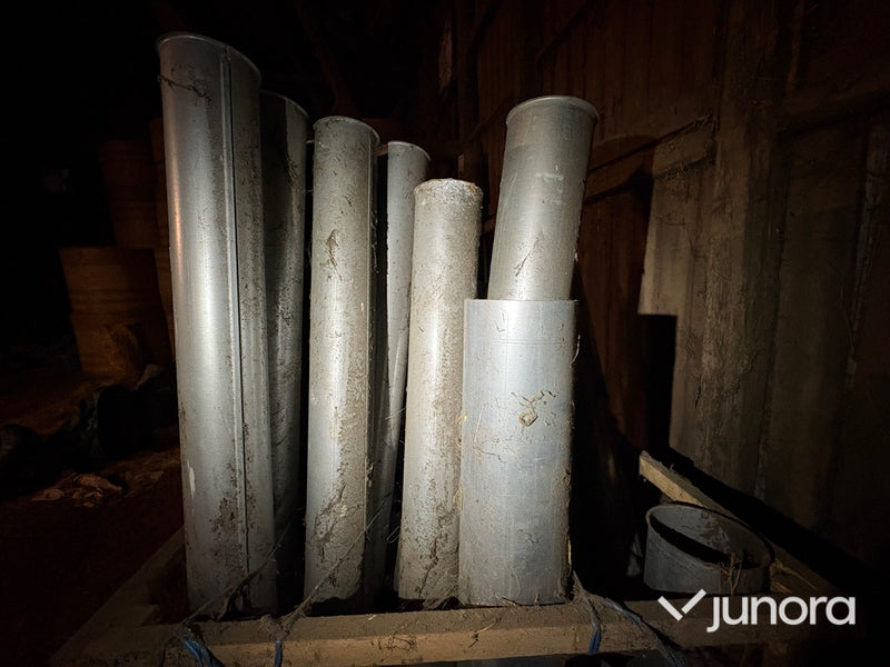 Rör & tillbehör - till spannmålsfläkt