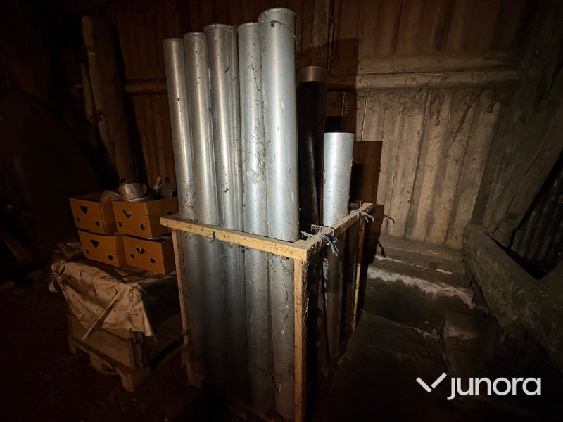 Rör & tillbehör - till spannmålsfläkt