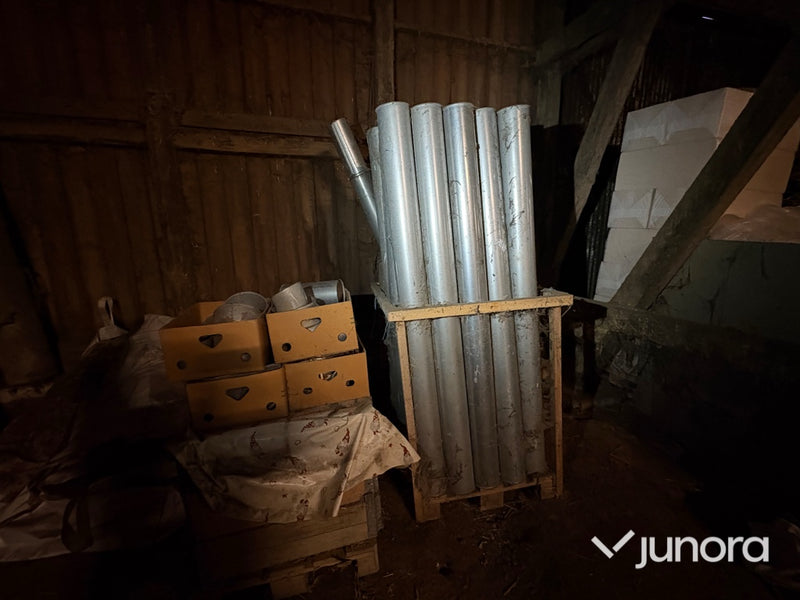 Rör & tillbehör - till spannmålsfläkt