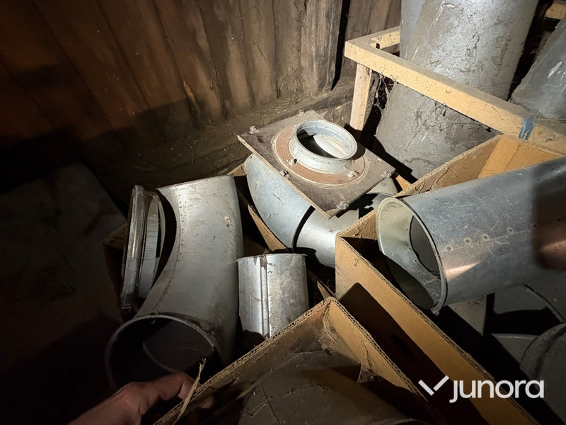 Rör & tillbehör - till spannmålsfläkt