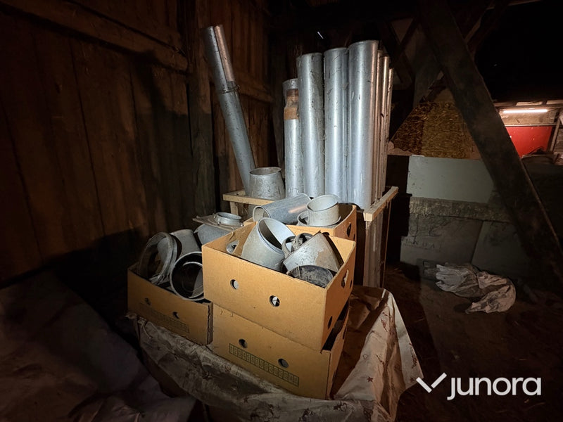 Rör & tillbehör - till spannmålsfläkt