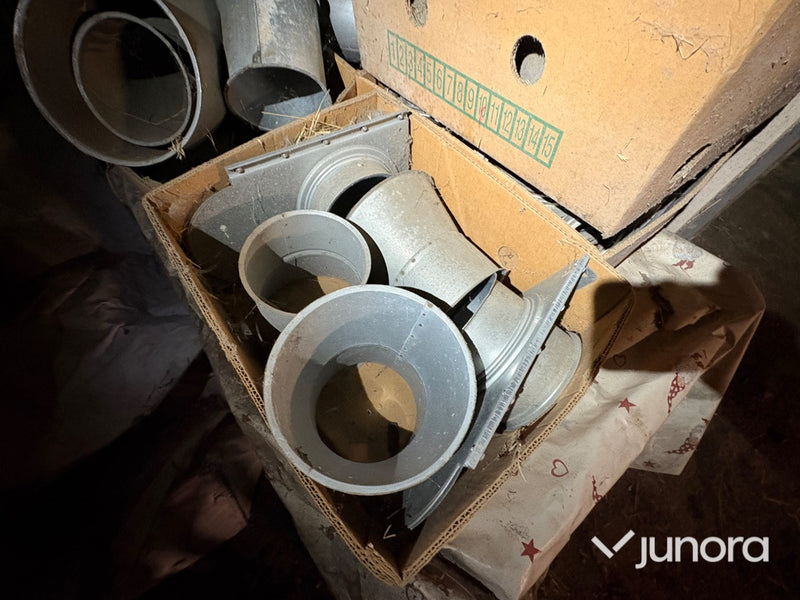 Rör & tillbehör - till spannmålsfläkt