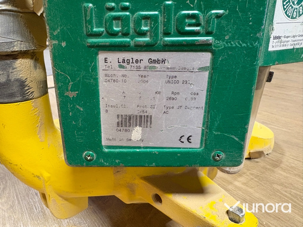 Golvslip / Kantmaskin Lägler UNICO