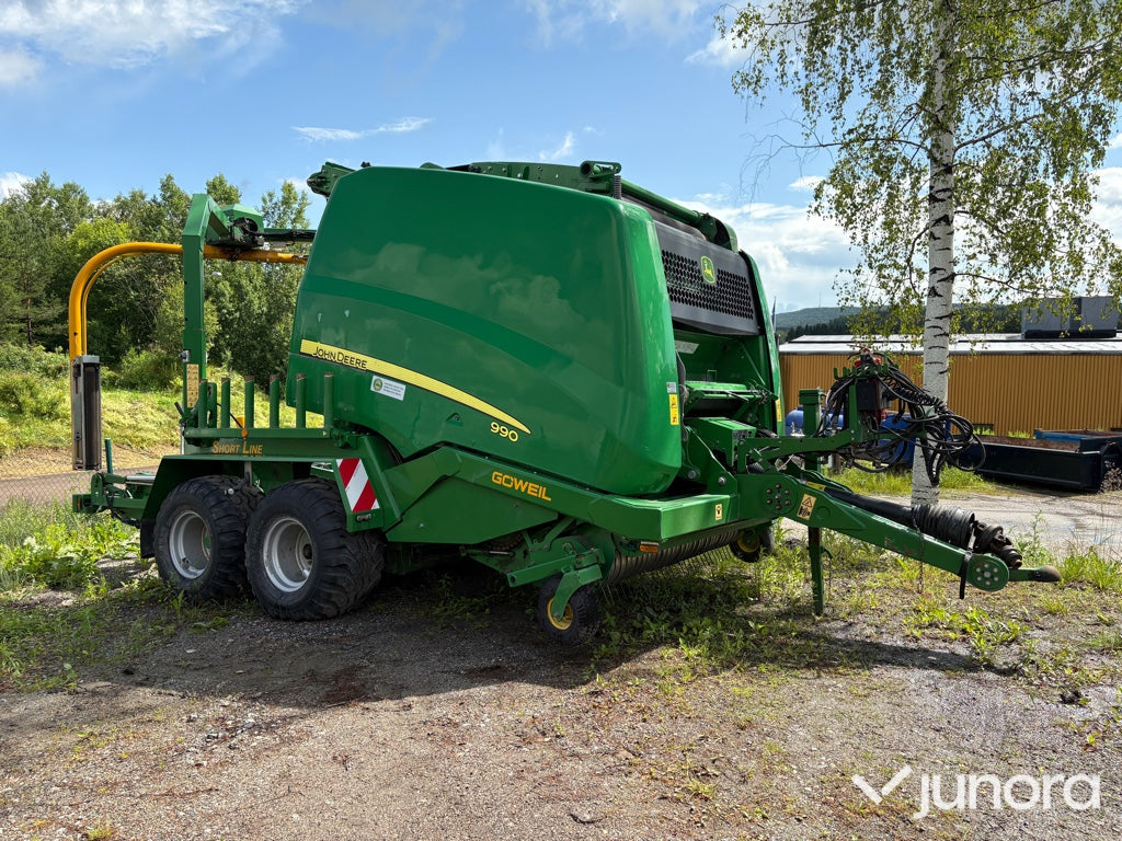 Rundbalspress John Deere 990