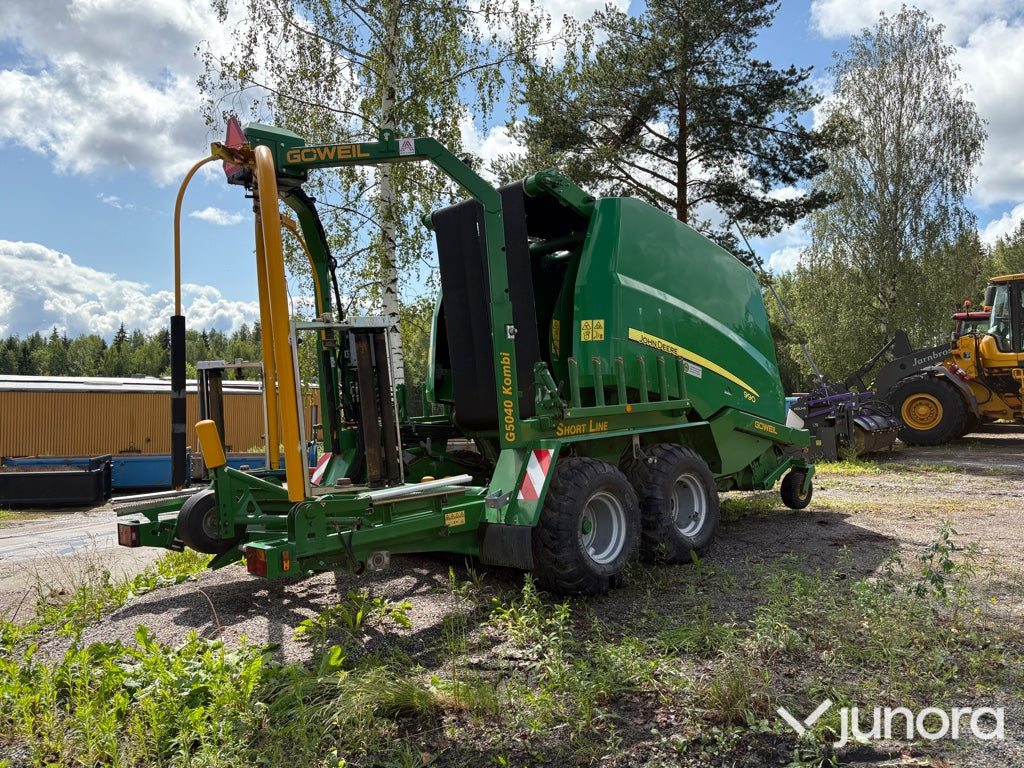 Rundbalspress John Deere 990