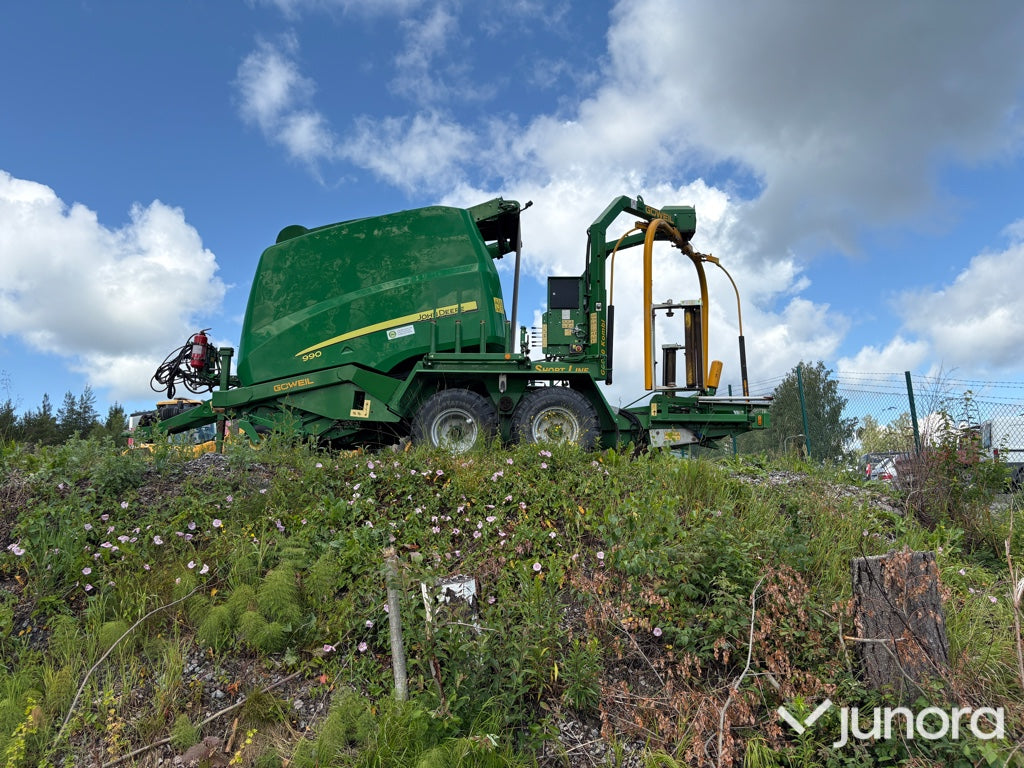 Rundbalspress John Deere 990