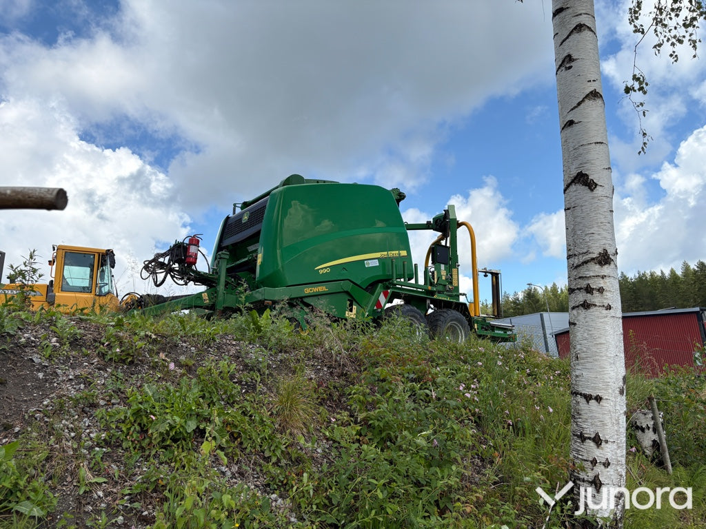 Rundbalspress John Deere 990