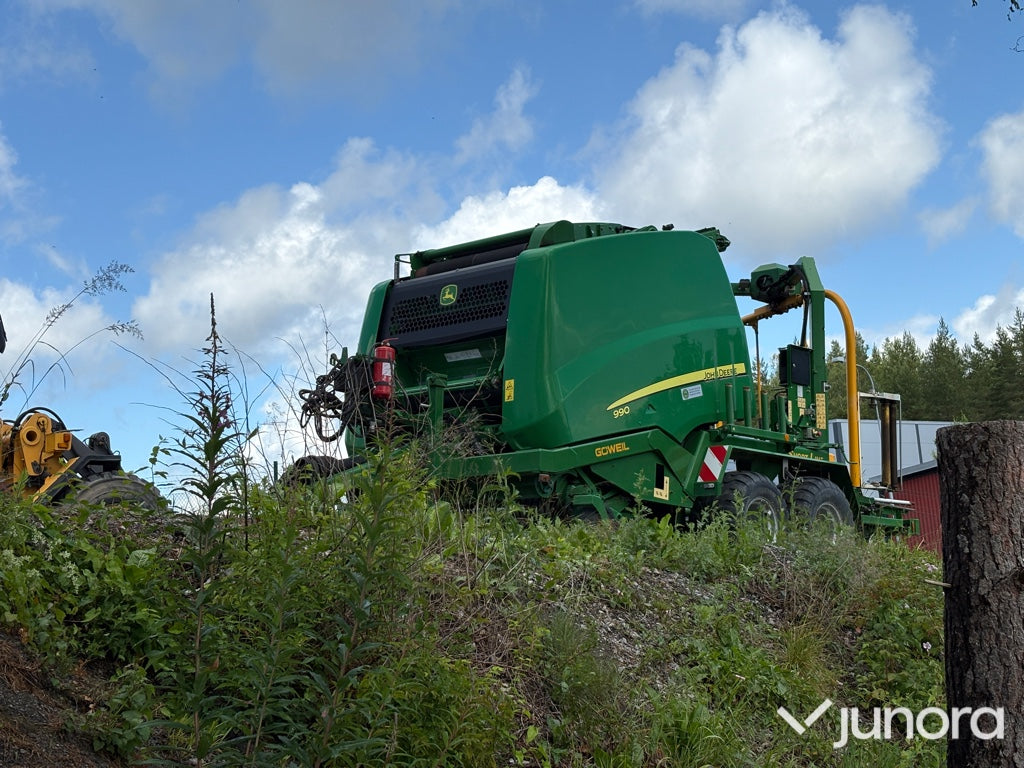 Rundbalspress John Deere 990