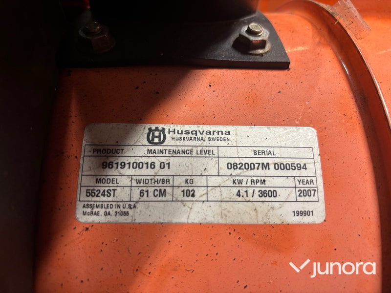 Snöslunga - Husqvarna, 5524ST