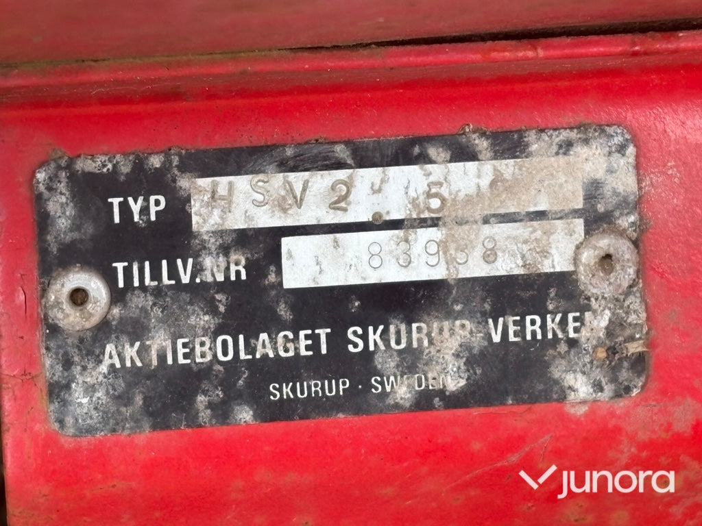 Såmaskin - Tive, HSV 2.5