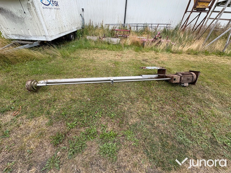 Vägghängd gödselpump