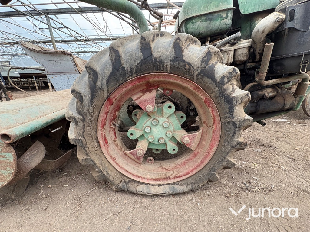 Gångtraktor - med jordfräs