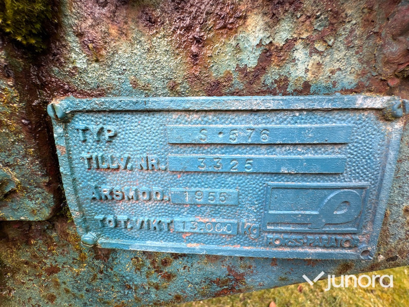 Rundbalsvagn - Spannmålsvagn