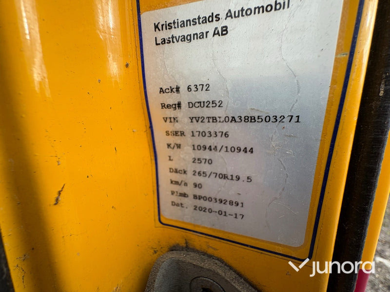 Reservdelslastbil Volvo FLL 240-280 HP 42R