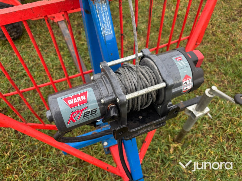 Skogsvagn ATV - Ytterocke, Med kran